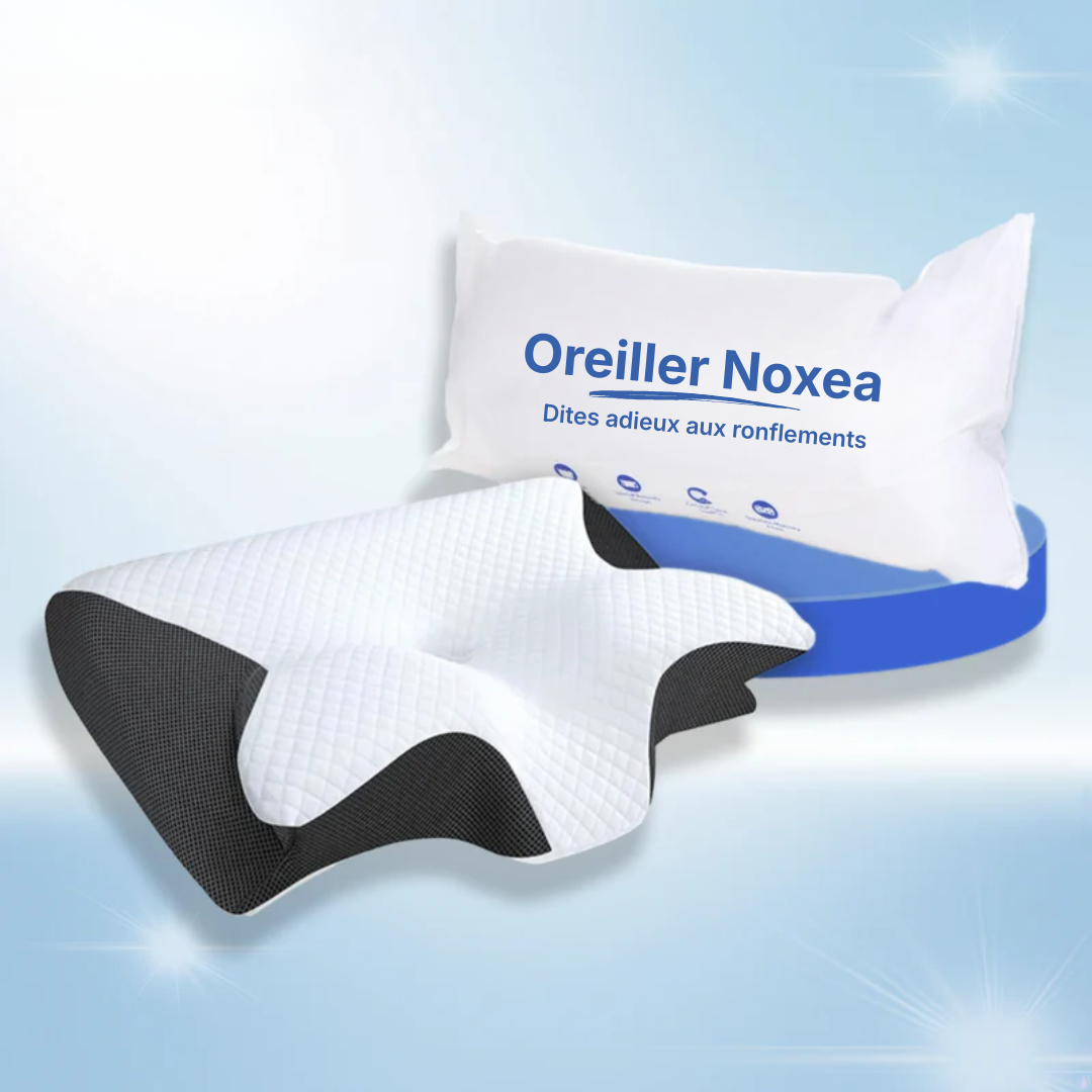 L’oreiller qui fait taire les ronflements — en corrigeant votre position de sommeil | Offre anniversaire 10 ans : -60%